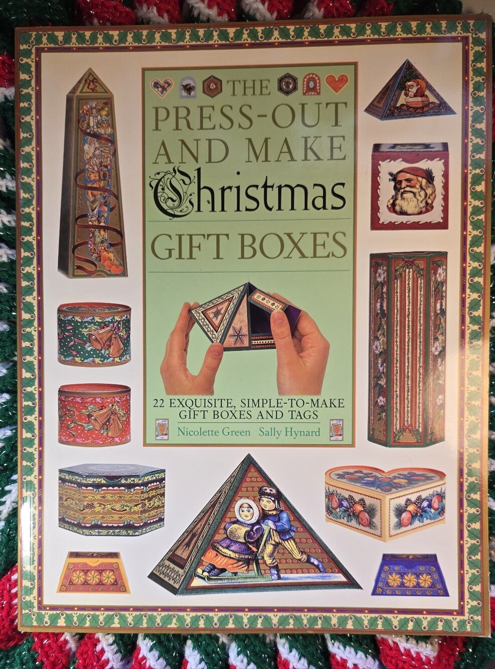 The 'Press-Out and Make Christmas Gift Boxes' Craft Book